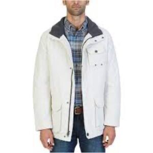 Nautica Multi-Pocket Water Resistant Parka Jacket